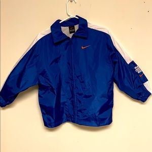 Nike Retro Kids Blue Windbreaker Jacket